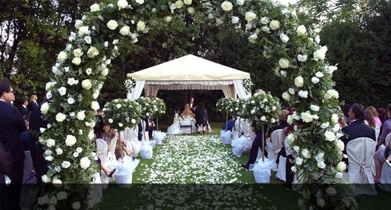 addobbo floreale matrimonio roma